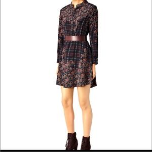 ALL SAINTS 100% Silk Sanko Cade Dress